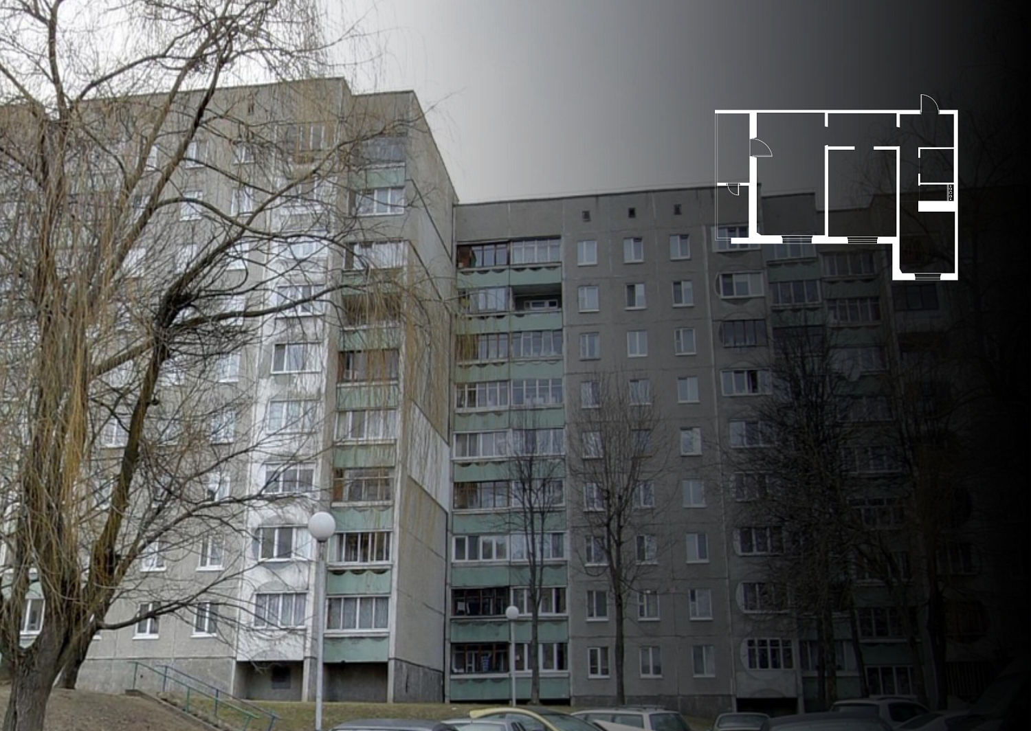 пр-т газеты «Звезда» – дизайн-проект «Планировочное решение»